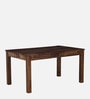 Majestica Sheesham Wood 6 Seater Dining Table In Provincial Teak Finish