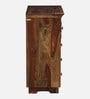 Majestica Sheesham Wood Chest Of Drawers in Scratch Resistant Provincial Teak Finish