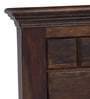 Majestica Sheesham Wood Single Bed in Scratch Resistant Provincial Teak Finish