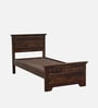 Majestica Sheesham Wood Single Bed in Scratch Resistant Provincial Teak Finish