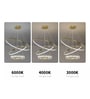 Majesty Gold LED Smart Voice Assist Chandelier