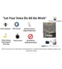 Majesty Gold LED Smart Voice Assist Chandelier
