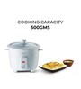 Majesty Rcx 1 Mini 0.4-Litre Multifunction Rice Cooker (White)