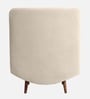 Majismo Sheesham Wood Arm Chair In Beige Color