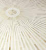 Makayla Bone Inlay Coffee Table In White Colour