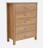 Mako Chest of Drawers in Oak Finish