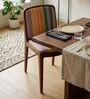 Malabar Dining Chair In MultiColour Striped