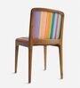 Malabar Dining Chair In MultiColour Striped