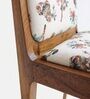 Malabar Dining Chair In Printed Beige Colour