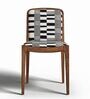 Malabar Dining Chair In Printed Black and White Colour