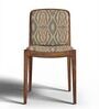 Malabar Dining Chair In Printed Nuetral Colour