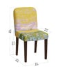 Malabar Upholstered Dining Chair In Natural Colour