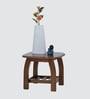 Malaysian Solid Wood Side Table In Wood Finish