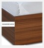 Malcom Max King Size Bed in Walnut Finish with Box Storage Malcom Max King Size Bed in Walnut Finish with Box Storage
