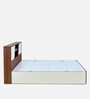 Malcom Max King Size Bed in White Finish with Box Storage