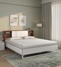 Malcom Meta Queen Size Bed in White Finish Malcom Meta Queen Size Bed in White Finish