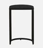 Malek Solid Wood Nest Of Tables In Sandblasted Black Finish (Set Of 2)