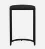 Malek Solid Wood Nest Of Tables In Sandblasted Black Finish (Set Of 2)