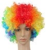 Malinga Style Colourful Hair Holi Cap Wig for All Age Group (Pack of 3)