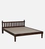 Malini Sheesham Wood Queen Size Bed In Provincial Teak Finish
