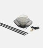 Mallawi E27 Holder Iron Tripod Floor Lamp (Black) with Black Colour Iron Shade Mallawi E27 Holder Iron Tripod Floor Lamp (Black) with Black Colour Iron Shade