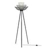 Mallawi E27 Holder Iron Tripod Floor Lamp (Black) with Black Colour Iron Shade Mallawi E27 Holder Iron Tripod Floor Lamp (Black) with Black Colour Iron Shade