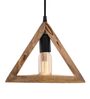 Malmo Beige Wood Hanging Light