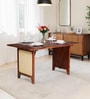 Malmo Sheesham Wood 6 Seater Dining Table in Honey Oak Finish Malmo Sheesham Wood 6 Seater Dining Table in Honey Oak Finish