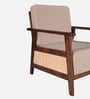 Malmo Sheesham Wood 1 Seater Sofa In Provincial Teak Finish Malmo Sheesham Wood 1 Seater Sofa In Provincial Teak Finish