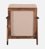 Malmo Sheesham Wood 1 Seater Sofa In Provincial Teak Finish Malmo Sheesham Wood 1 Seater Sofa In Provincial Teak Finish