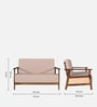Malmo Sheesham Wood 2 Seater Sofa In Provincial Teak Finish Malmo Sheesham Wood 2 Seater Sofa In Provincial Teak Finish