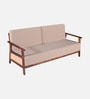 Malmo Sheesham Wood 3 Seater Sofa In Honey Oak Finish Malmo Sheesham Wood 3 Seater Sofa In Honey Oak Finish