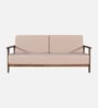Malmo Sheesham Wood 3 Seater Sofa In Provincial Teak Finish Malmo Sheesham Wood 3 Seater Sofa In Provincial Teak Finish