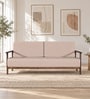 Malmo Sheesham Wood 3 Seater Sofa In Provincial Teak Finish Malmo Sheesham Wood 3 Seater Sofa In Provincial Teak Finish