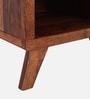 Malmo Sheesham Wood Bedside Table In Honey Oak Finish