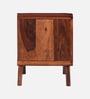 Malmo Sheesham Wood Bedside Table In Honey Oak Finish
