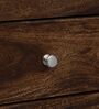 Malmo Sheesham Wood Bedside Table In Scratch Resistant Provincial Teak Finish With Drawers