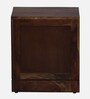 Malmo Sheesham Wood Bedside Table In Scratch Resistant Provincial Teak Finish With Drawers