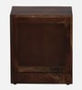 Malmo Sheesham Wood Bedside Table In Scratch Resistant Provincial Teak Finish With Drawers