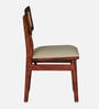 Malmo Sheesham Wood Dining Chair in Honey Oak Finish (Pack of 2)