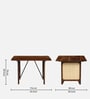 Malmo Sheesham Wood 4 Seater Dining Set in Provincial Teak Finish Malmo Sheesham Wood 4 Seater Dining Set in Provincial Teak Finish