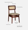 Malmo Sheesham Wood 6 Seater Dining Set in Honey Oak Finish Malmo Sheesham Wood 6 Seater Dining Set in Honey Oak Finish