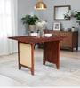 Malmo Sheesham Wood 4 Seater Dining Table in Honey Oak Finish Malmo Sheesham Wood 4 Seater Dining Table in Honey Oak Finish