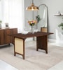 Malmo Sheesham Wood 6 Seater Dining Table in Provincial Teak Finish Malmo Sheesham Wood 6 Seater Dining Table in Provincial Teak Finish