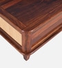 Malmo Sheesham Wood Trunk In Honey Oak  Finish