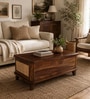 Malmo Sheesham Wood Trunk In Provential Teak Finish