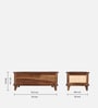 Malmo Sheesham Wood Trunk In Provential Teak Finish