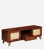 Malmo Sheesham Wood TV Cabinet in Honey Oak Finish Malmo Sheesham Wood TV Cabinet in Honey Oak Finish