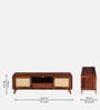 Malmo Sheesham Wood TV Cabinet in Honey Oak Finish Malmo Sheesham Wood TV Cabinet in Honey Oak Finish