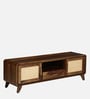 Malmo Sheesham Wood TV Cabinet in Provincial Teak Finish Malmo Sheesham Wood TV Cabinet in Provincial Teak Finish